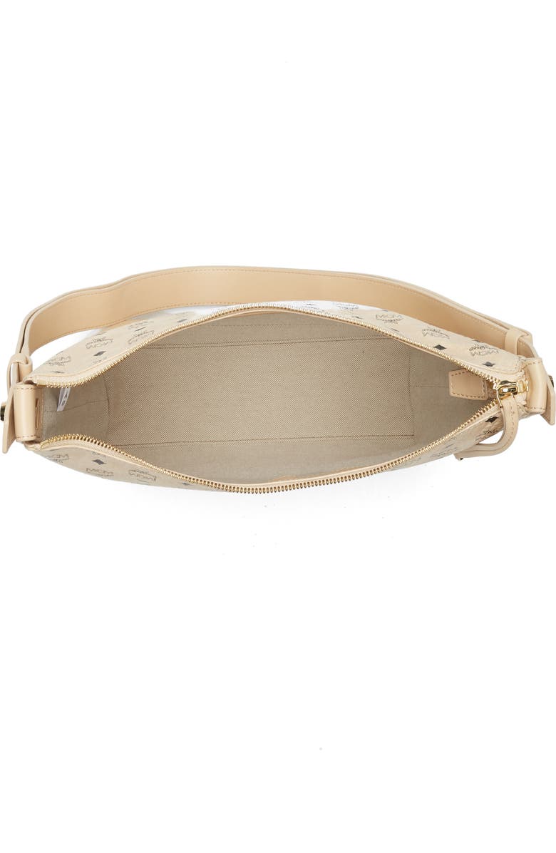 MCM Aren Visetos Medium Hobo Bag, Alternate, color,