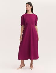 Finery London Mela Chiffon Midi Tea Dress