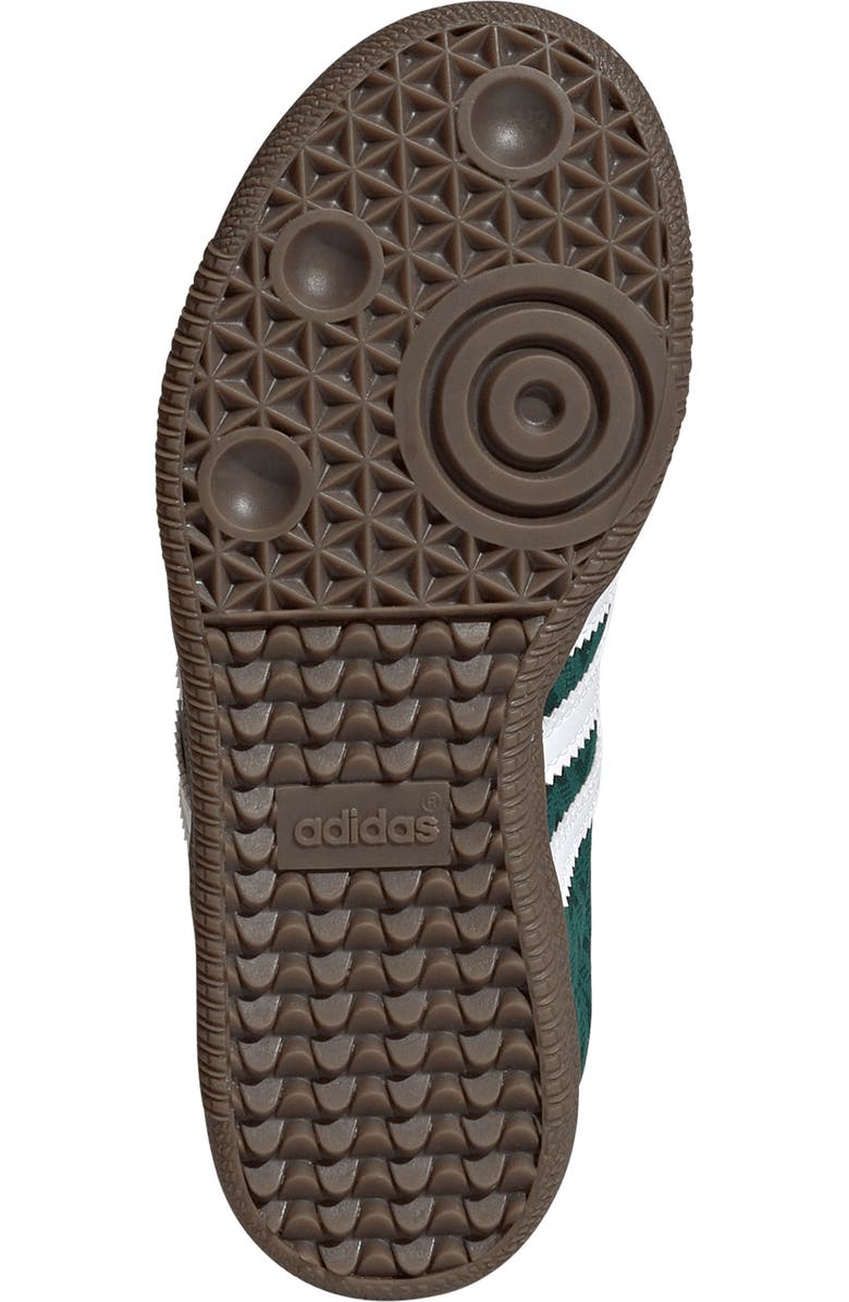 adidas Kids' Samba OG Sneaker, Alternate, color, Green/ White/ Gum