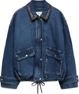 M&S Denim Bomber Jacket