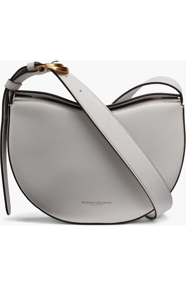 Donna Karan New York Valley Stream Crossbody, Main, color, Brillant White