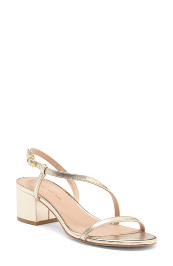 Stuart Weitzman Aliza Block Heel Sandal