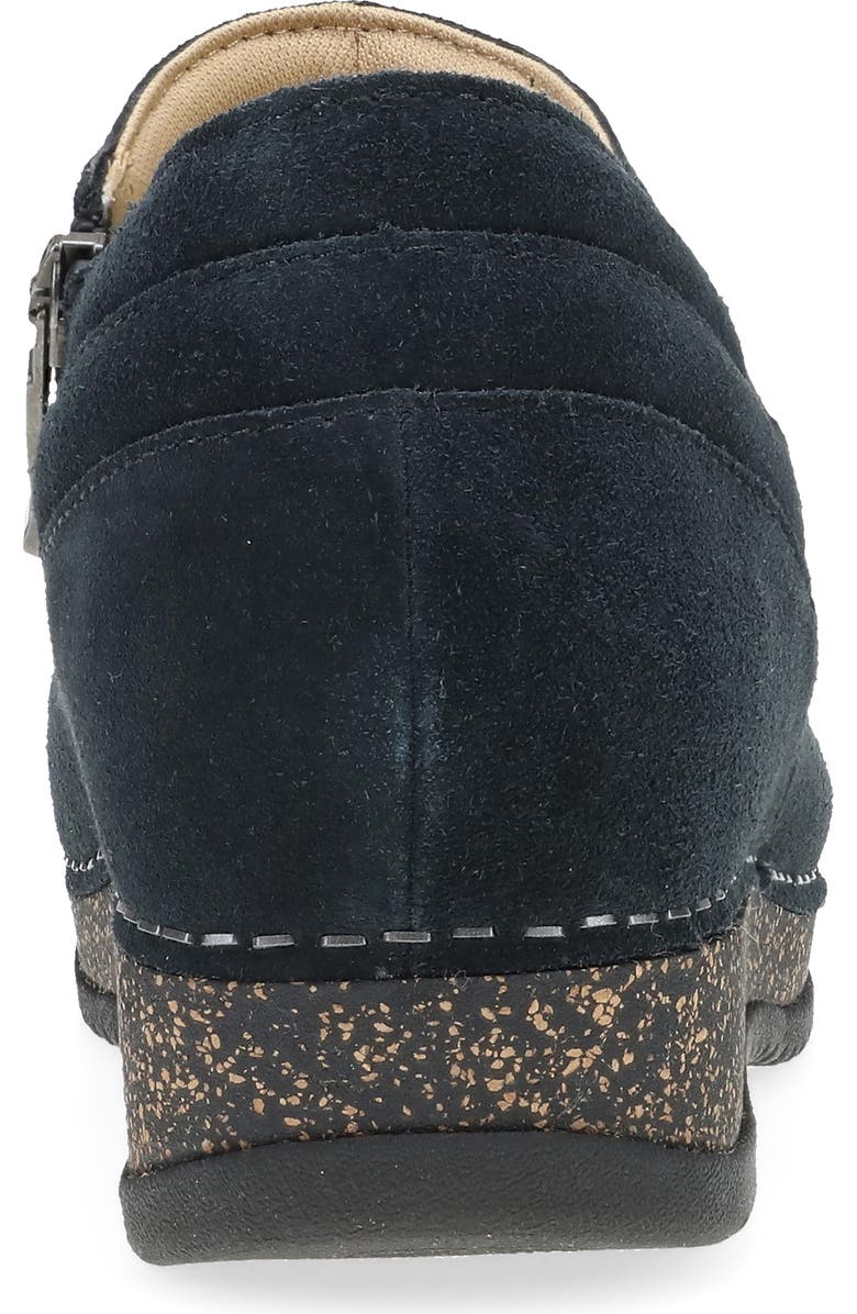 Dansko Muriel Bootie, Alternate, color, Black Suede