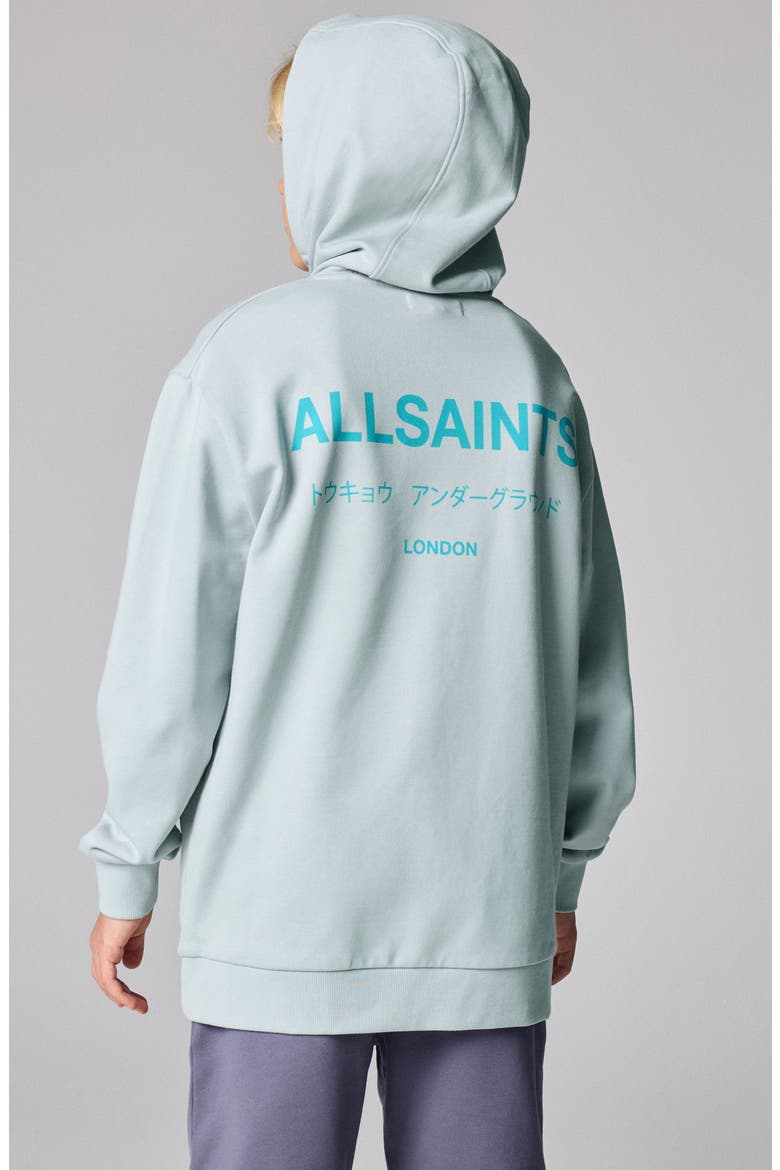 Kids' Underground Oversize Hoodie, Alternate, color, BLUE