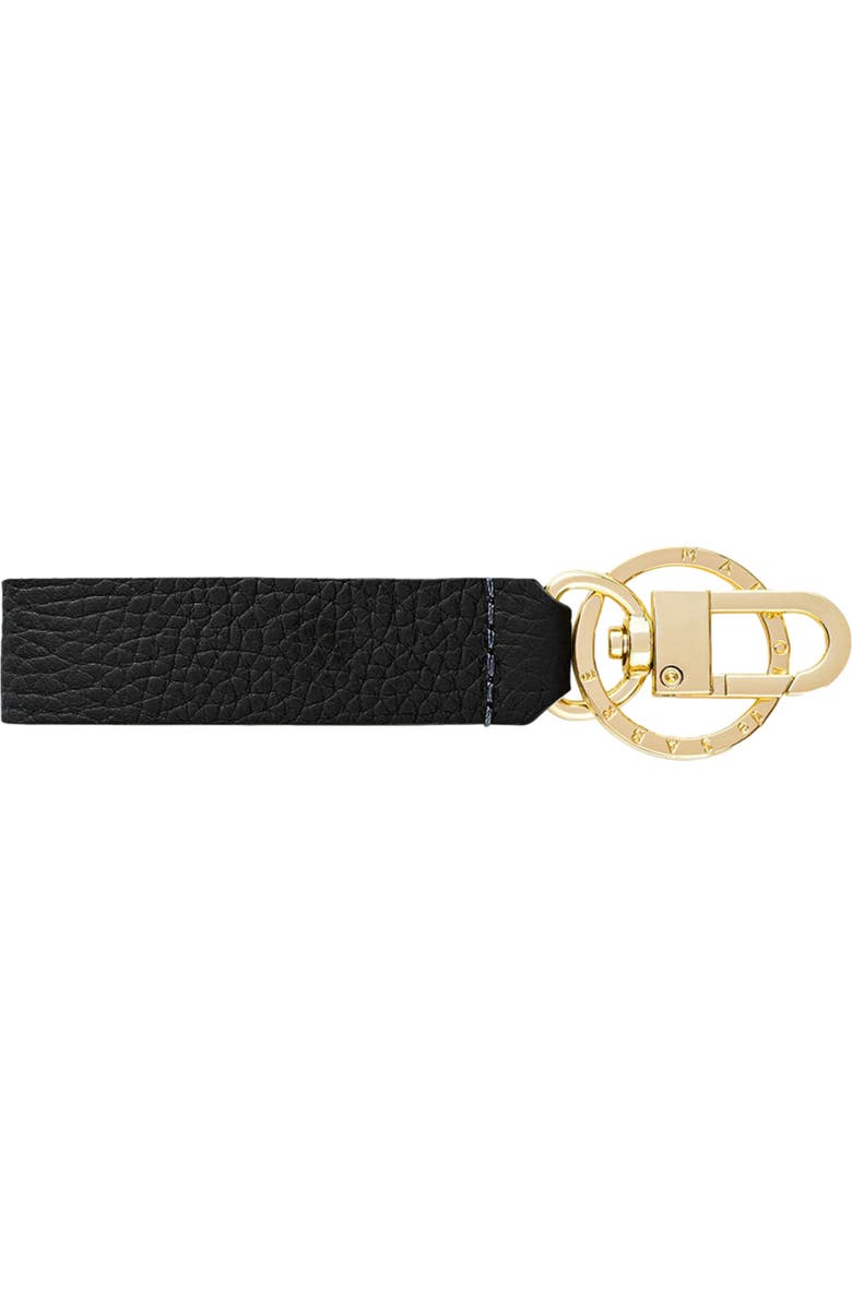 MAISON de SABRÉ Upcycled Leather Keychain, Alternate, color,