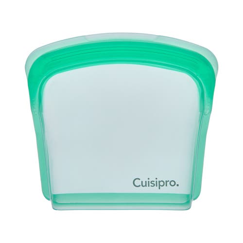 Cuisipro Pack-it Silicone Reusable Storage Bag, Set Of 2, 200ml/6.75 oz In Green