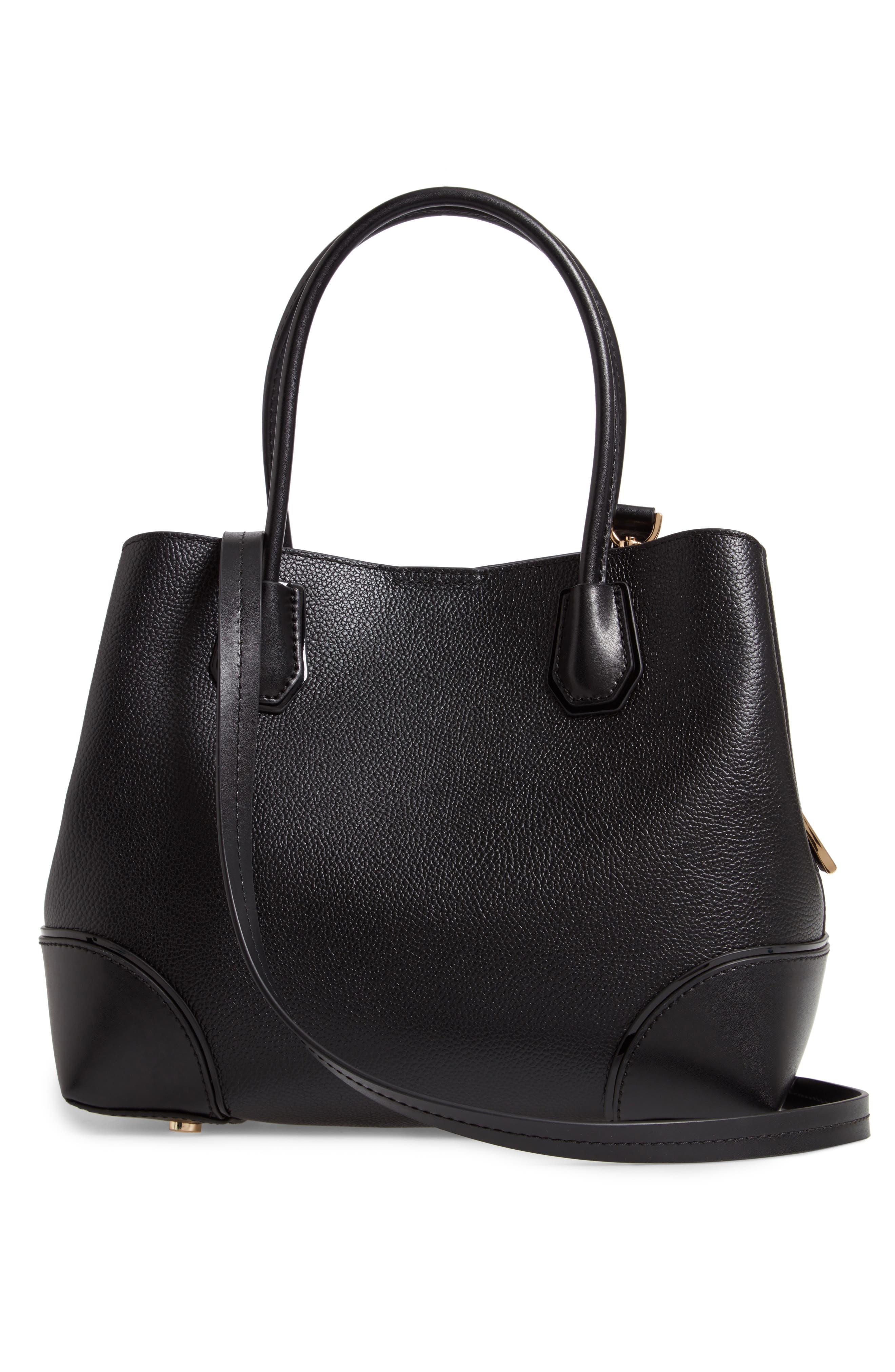 MICHAEL Michael Kors Medium Mercer Leather Satchel, Alternate, color, 