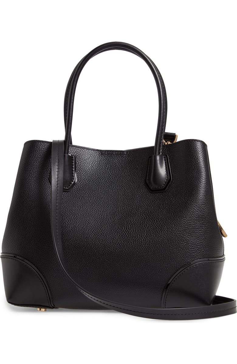 MICHAEL Michael Kors Medium Mercer Leather Satchel, Alternate, color,