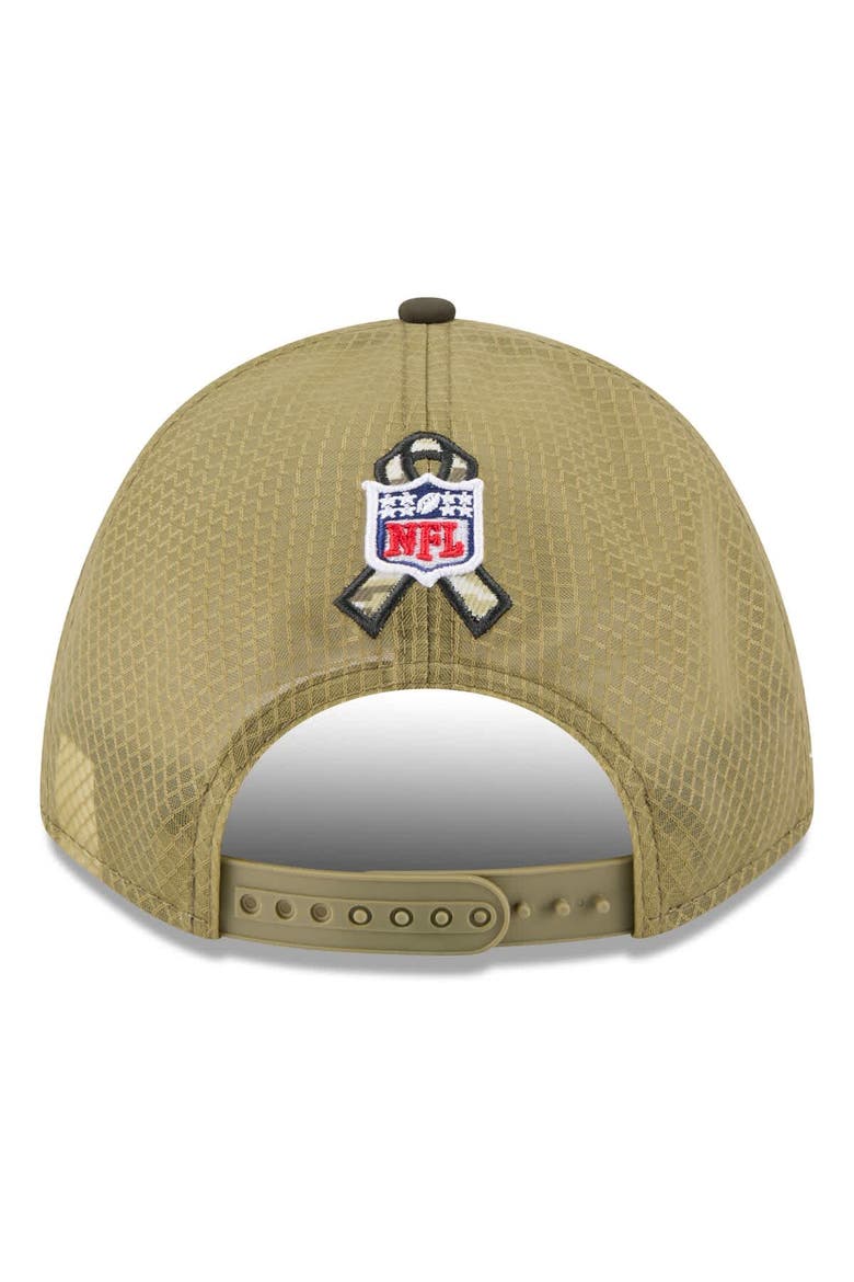 New Era Men's New Era Green New York Jets 2025 Salute to Service 9FORTY ...