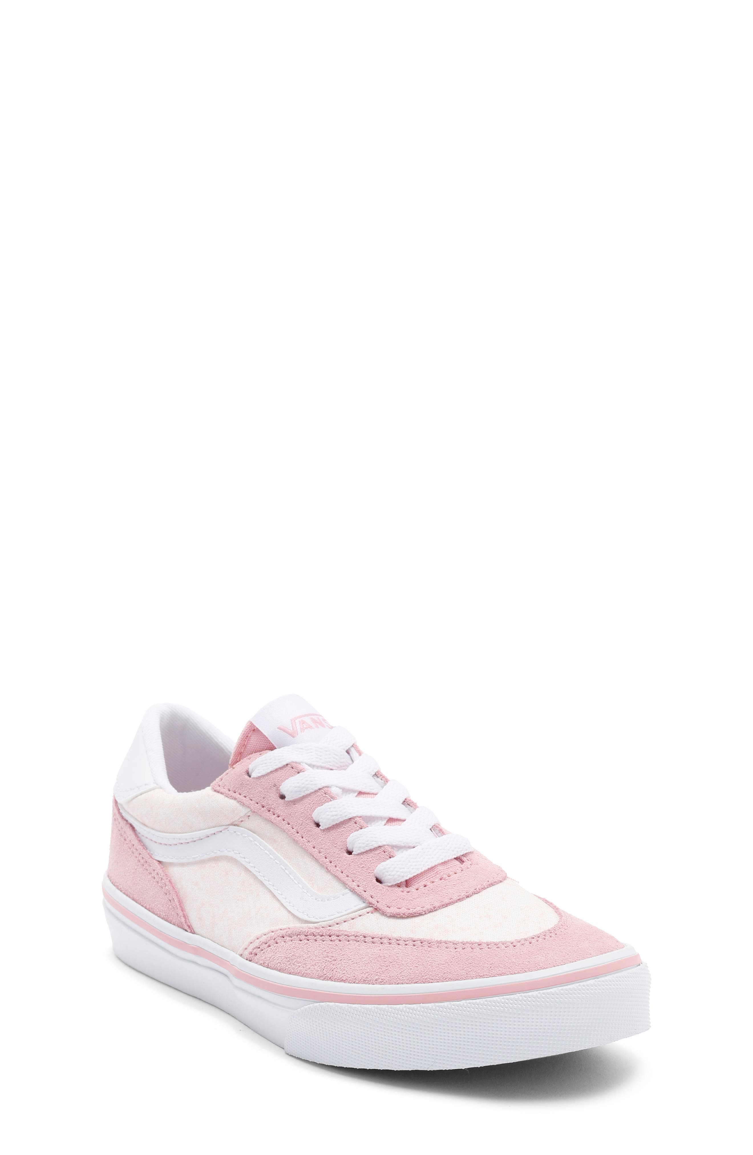Vans Kids' Brooklyn Sneaker, Main, color, Grunge Wash Coral Blush
