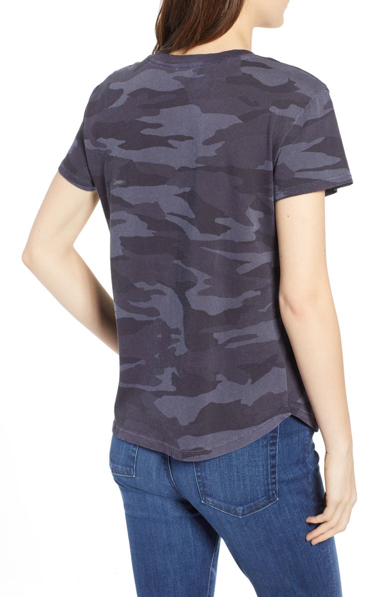 Splendid Camo Print Tee, Alternate, color, 