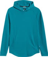 Swannies Luke Hooded Cotton Blend Performance Pullover
