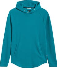 Swannies Luke Hooded Cotton Blend Performance Pullover