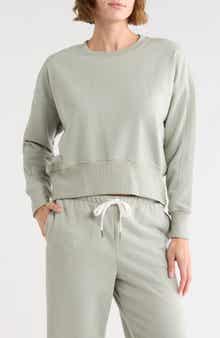 BALANCE COLLECTION Marley Cotton Blend Fleece Sweatshirt