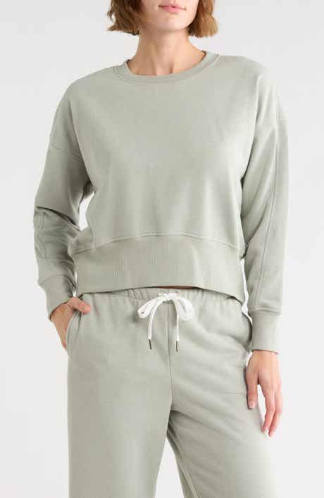 BALANCE COLLECTION Marley Cotton Blend Fleece Sweatshirt