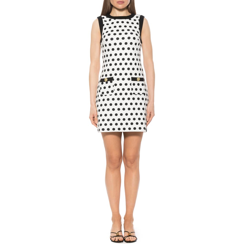 Alexia Admor Piper Sheath Dress In White