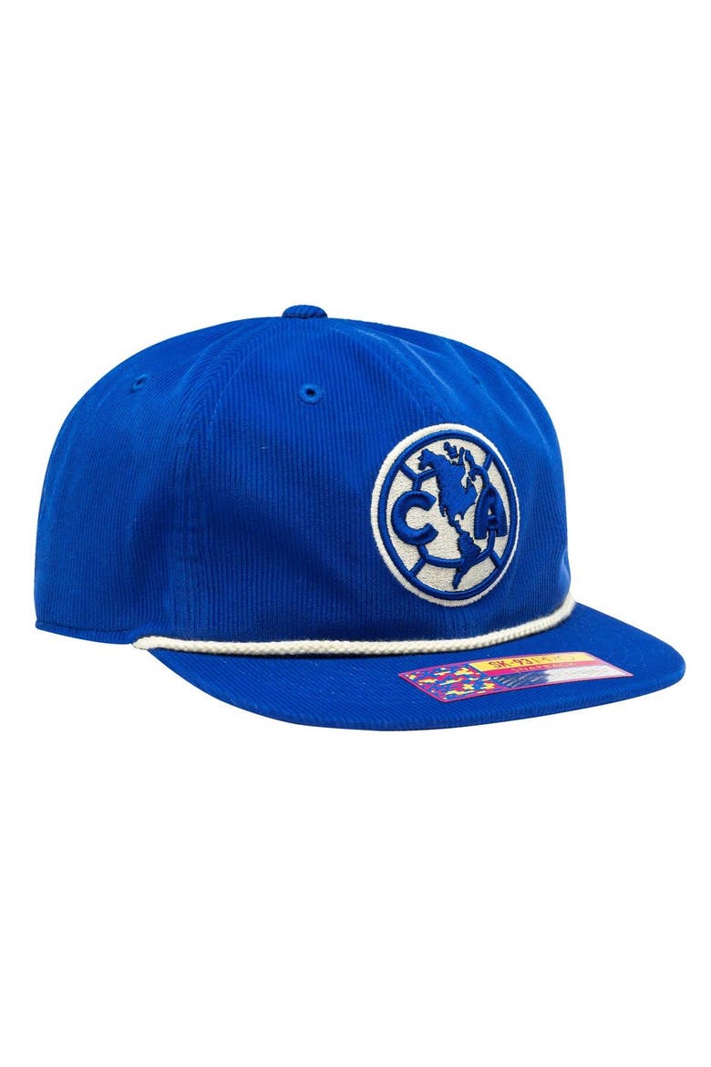 Men's Blue Club America Snow Beach Adjustable Hat, Alternate, color, Blue