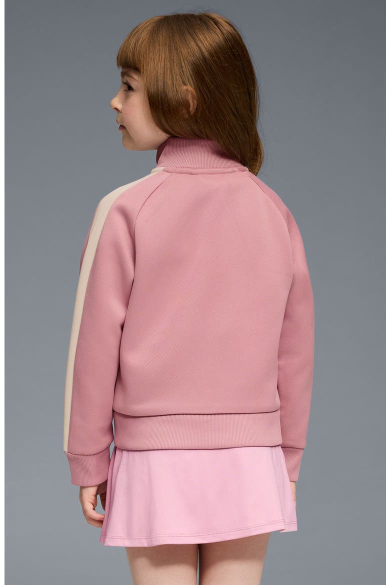 Kids' T7 Foundations Piqué Track Jacket, Alternate, color, BEYOND PINK