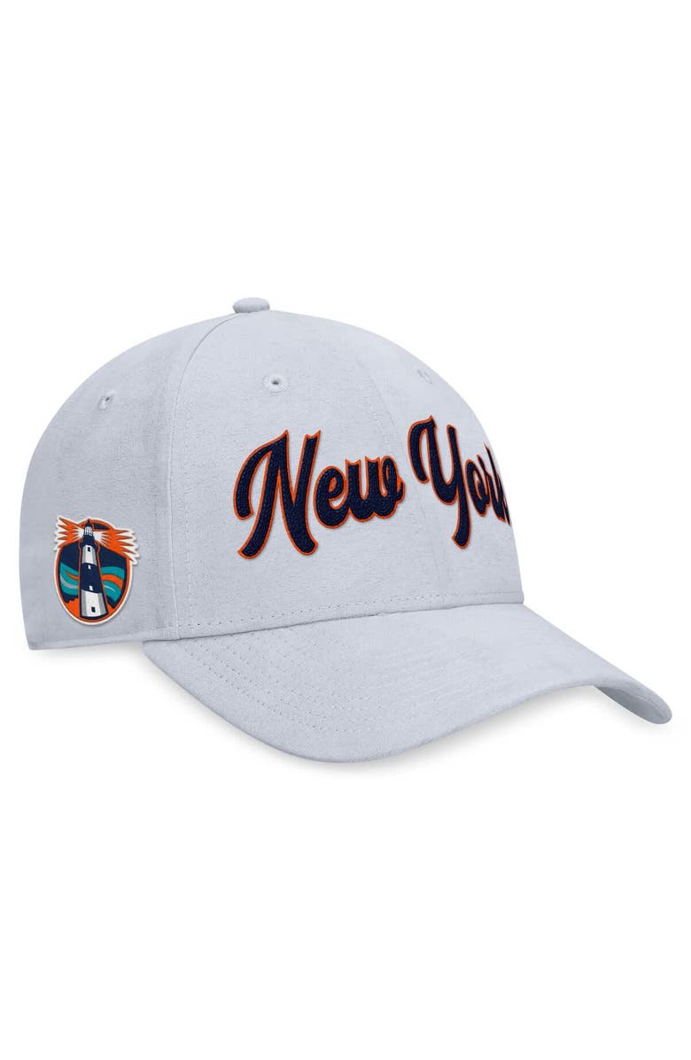 FANATICS Men's Fanatics Gray New York Islanders Heritage Adjustable Hat, Alternate, color, Gray