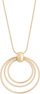 NORDSTROM RACK Circle Pendant Necklace