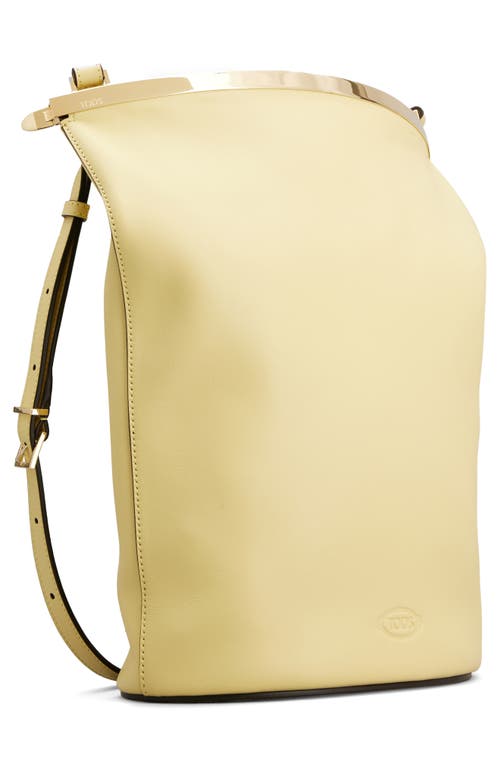 Shop Tod's Small Leather Shoulder Bag In Flan