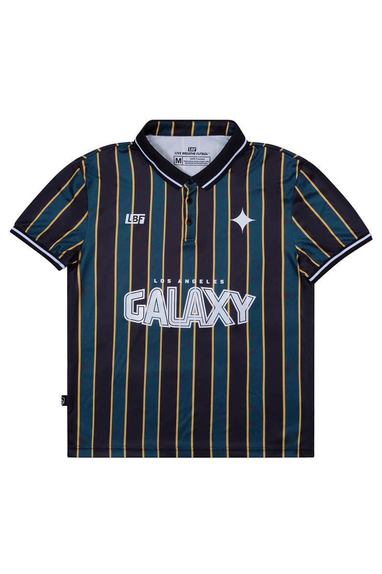 Unisex Live Breathe Futbol Green LA Galaxy Polo, Alternate, color, Green
