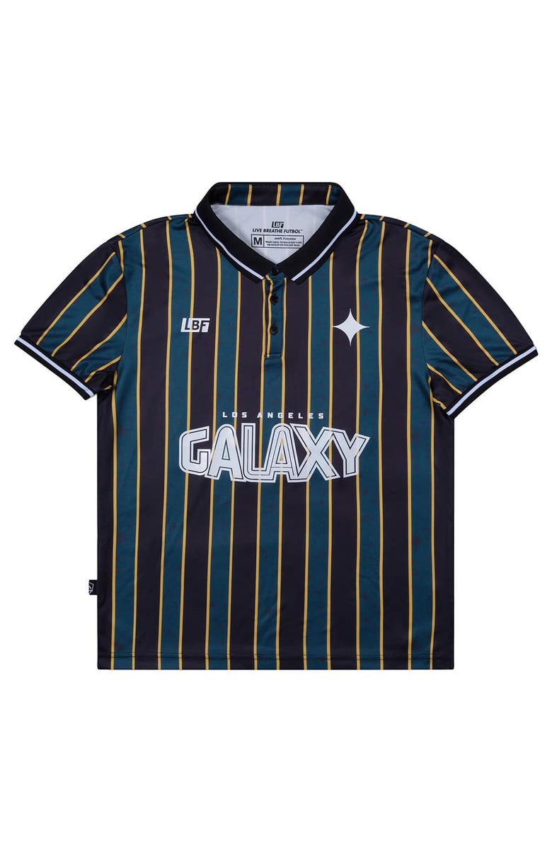 Live Breathe Futbol Unisex Live Breathe Futbol Green LA Galaxy Polo, Alternate, color, Green