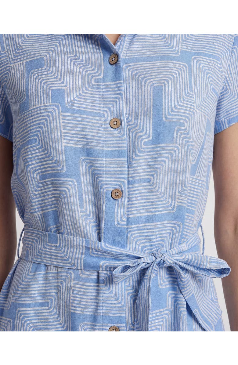 Lords of Harlech Inter Twine Womens Shirt Dress, Alternate, color, Inter Twine Blue