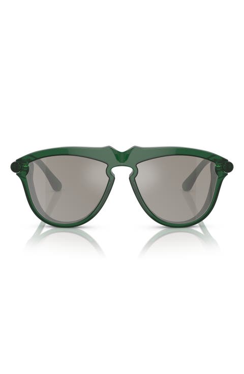 58mm Pilot Sunglasses