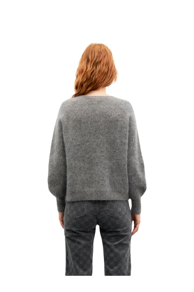 Riya Mohair Blend Sweater, Alternate, color, Bronze