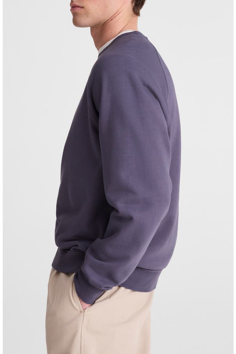 Crewneck Loopback Terry Sweatshirt, Alternate, color, INDUSTRIAL BLUE
