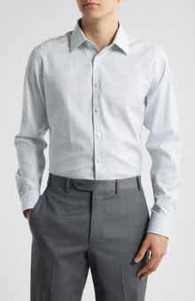 Nordstrom Premium Non-Iron Trim Fit Dress Shirt