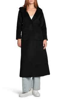 Belle & Bloom Walk My Way Wool Blend Hooded Coat