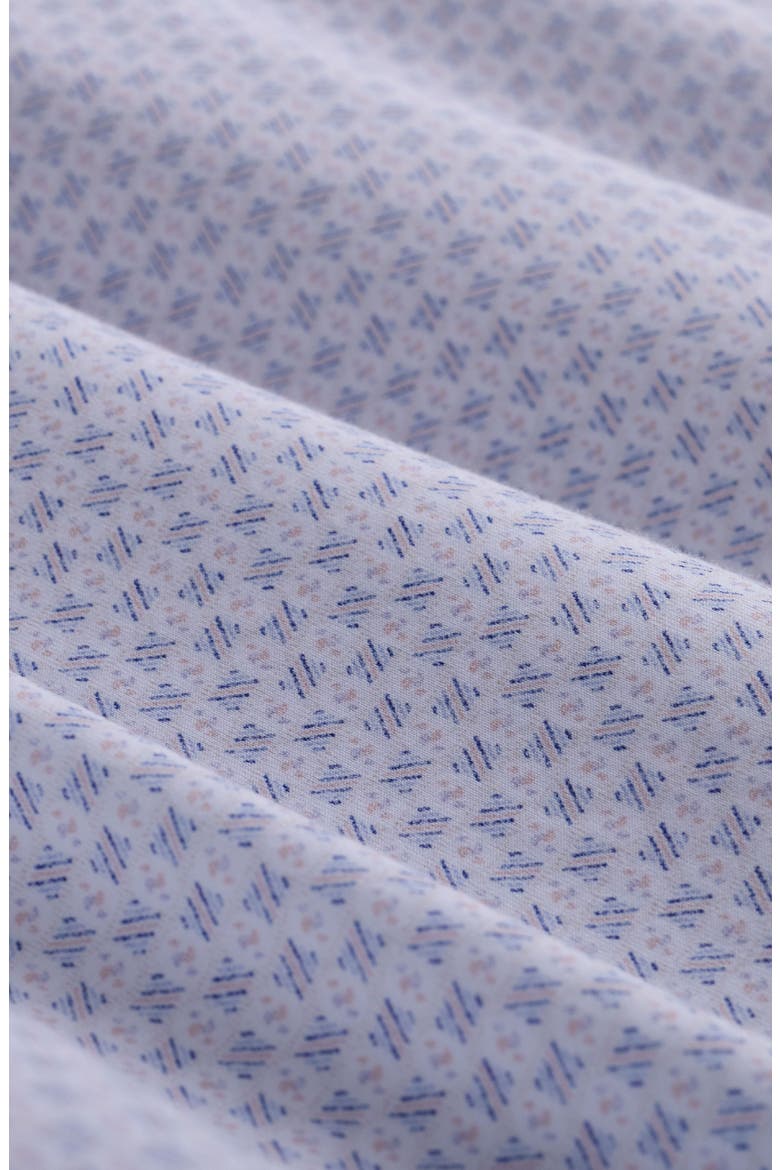 Devon OoohCotton® Diagonal Print Button-Up Shirt, Alternate, color, DUSTY PINK