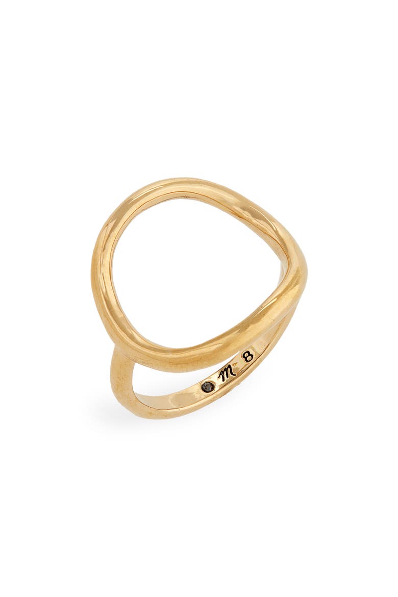 Ceremony Circle Ring, Main, color, SHINY BRASS