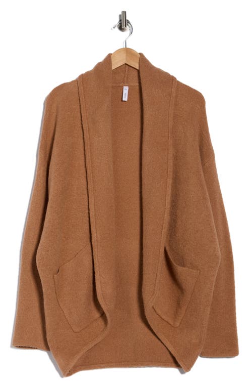 Wishlist Shawl Collar Cardigan In Brown