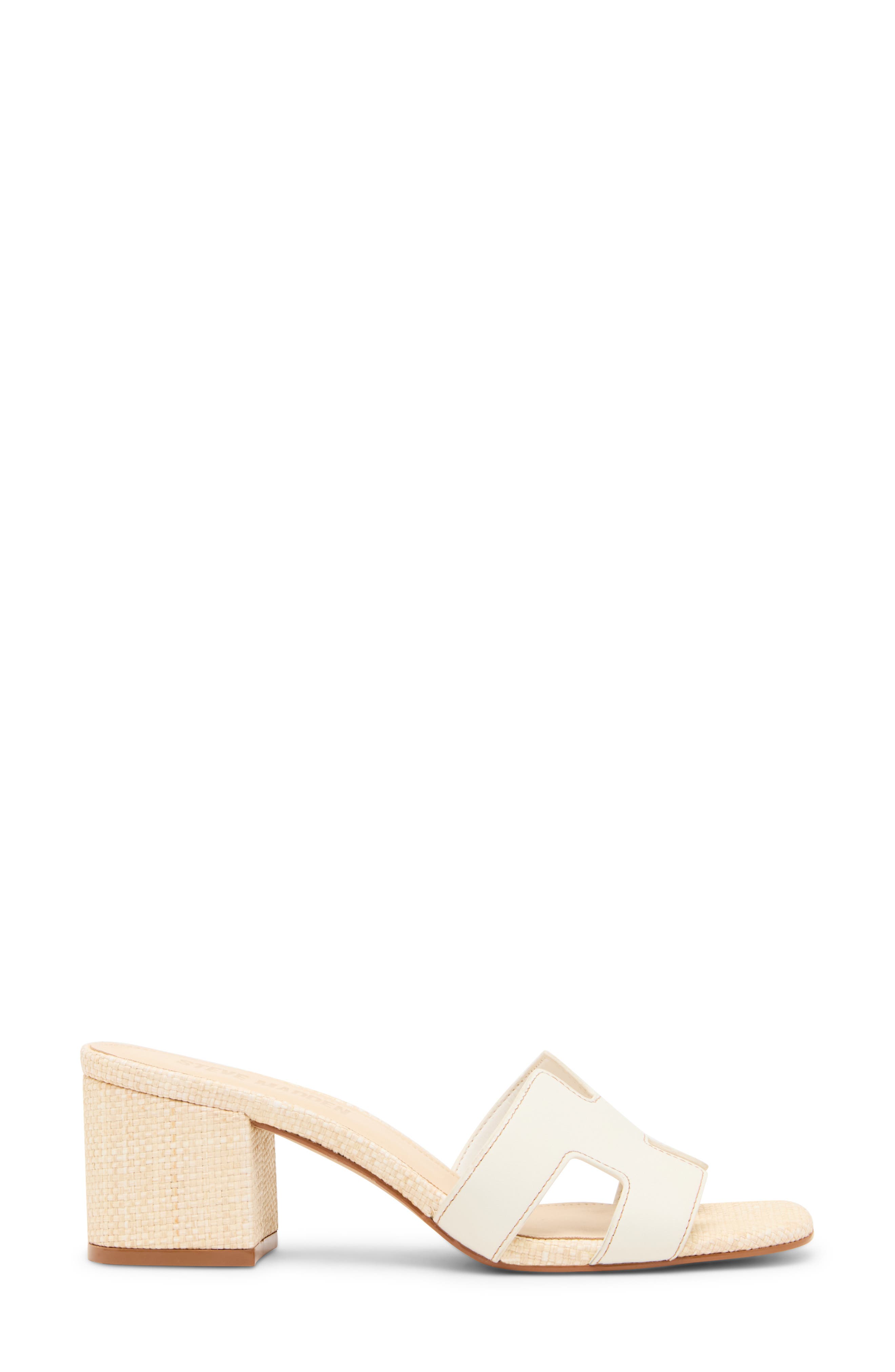 Steve Madden Hana Slide Sandal, Alternate, color, Bone Leather