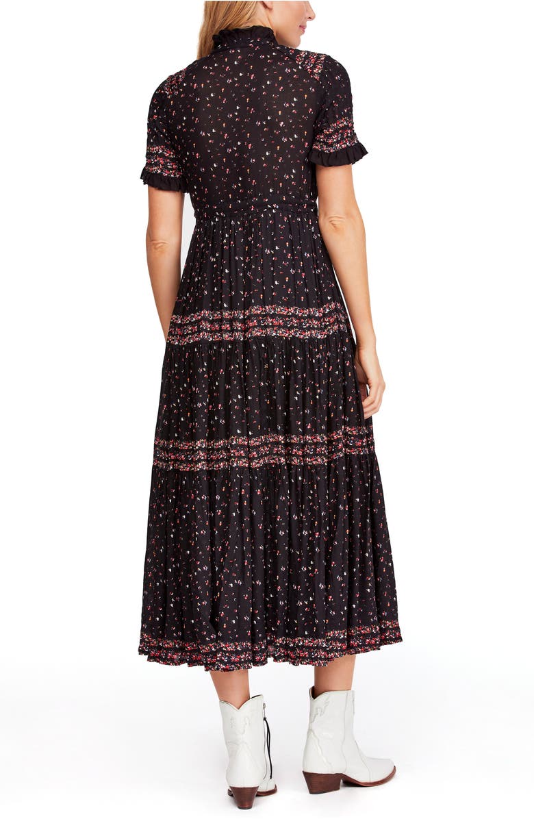 Free People Rare Feeling Pleated Maxi Dress, Alternate, color, 