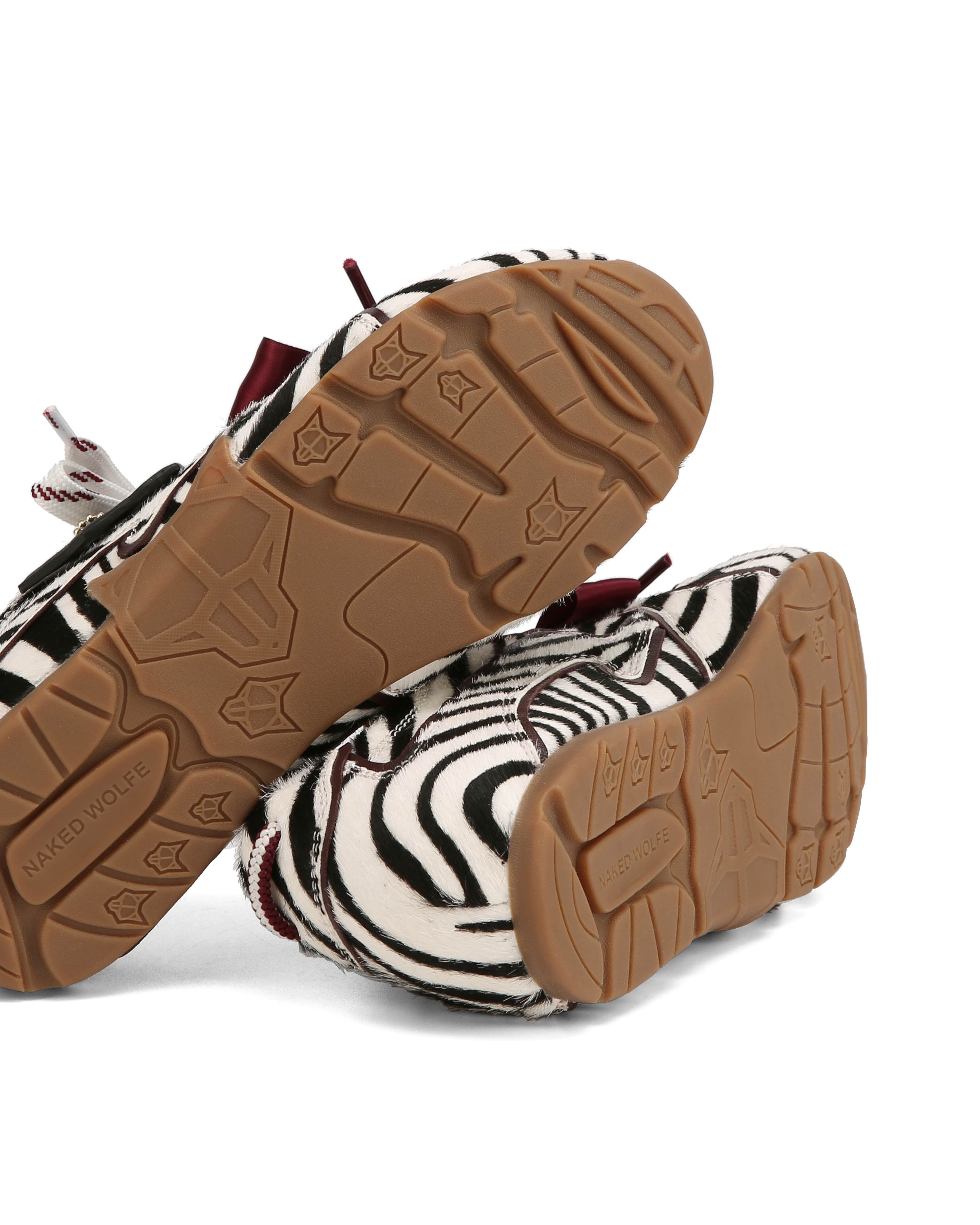 Naked Wolfe Adored Sneaker, Alternate, color, Zebra