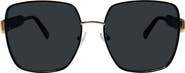 Rebecca Minkoff Tayden 55mm Square Sunglasses