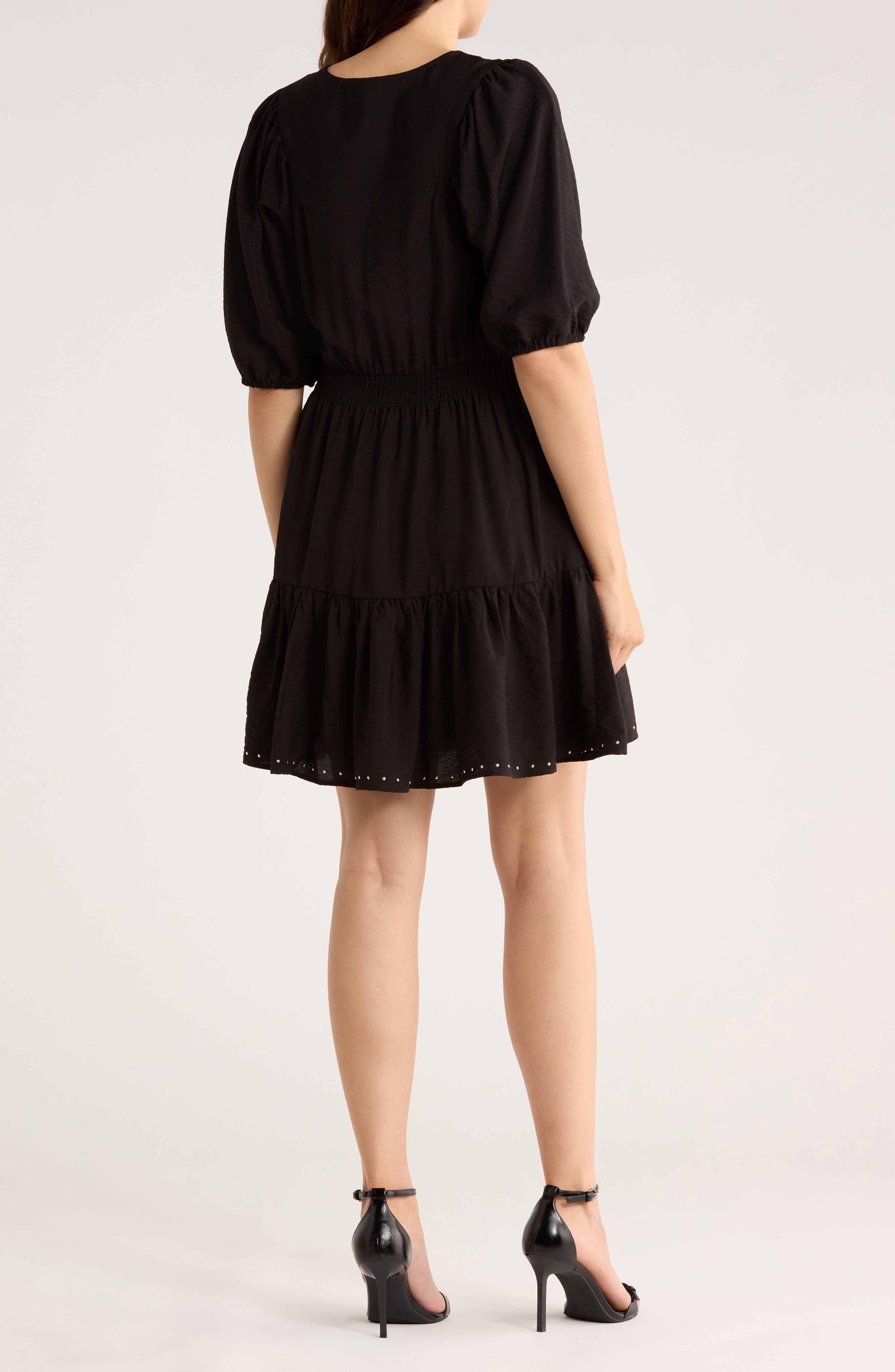 Stud Tiered Dress - image 2