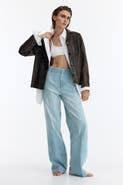 H&M Straight High Jeans