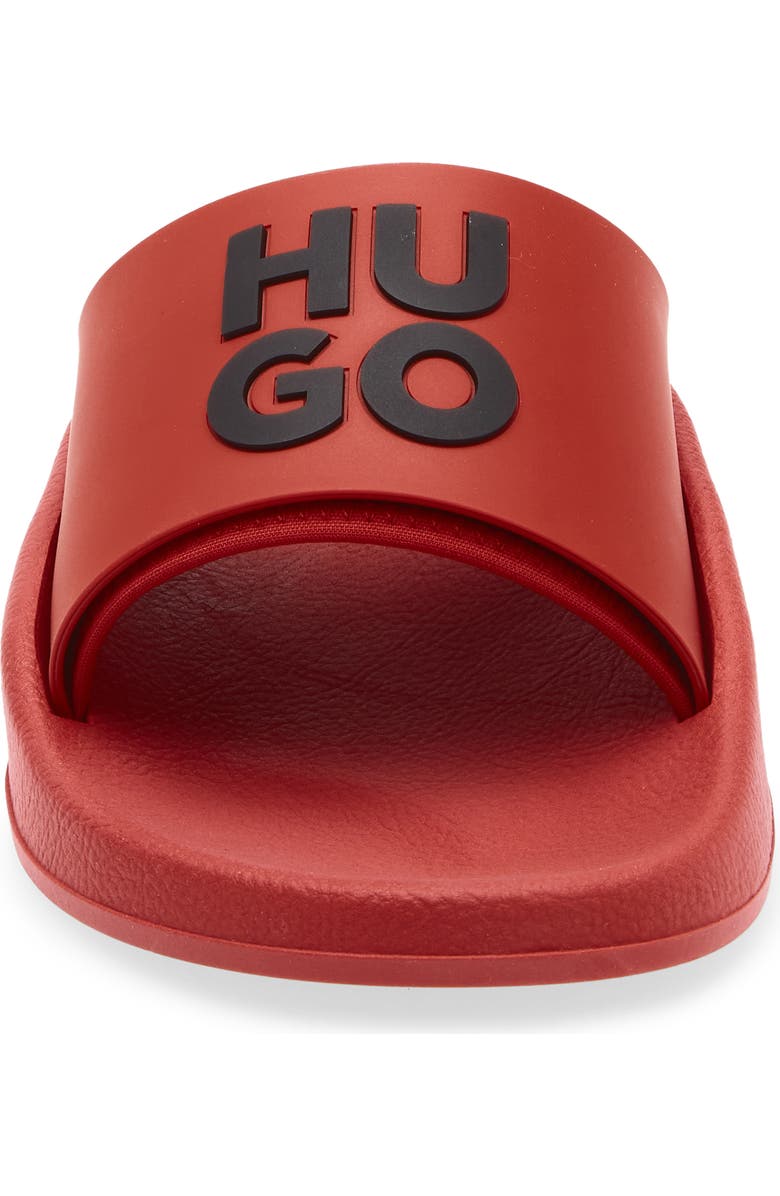 BOSS Nil Slide Sandal, Alternate, color, Red