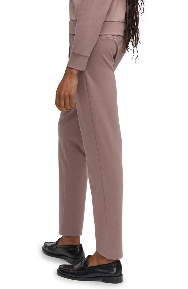 MANGO Pleated Lounge Pants, Alternate, color, 