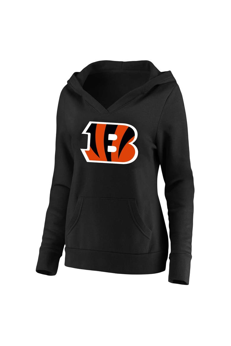 Women's Profile Joe Burrow Black Cincinnati Bengals Plus Size Player Name & Number Pullover Hoodie, Alternate, color, Black