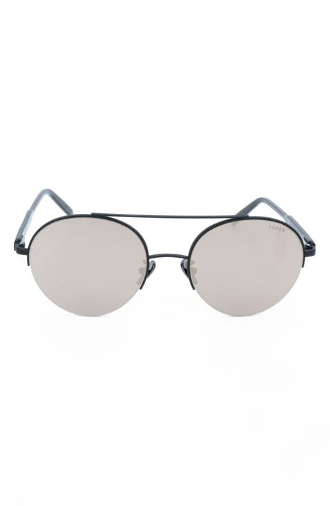 56mm Aviator Sunglasses
