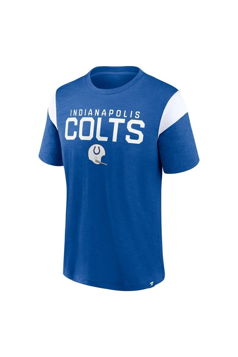 Men's Fanatics Branded Royal Indianapolis Colts Home Stretch Team T-Shirt, Alternate, color, Royal