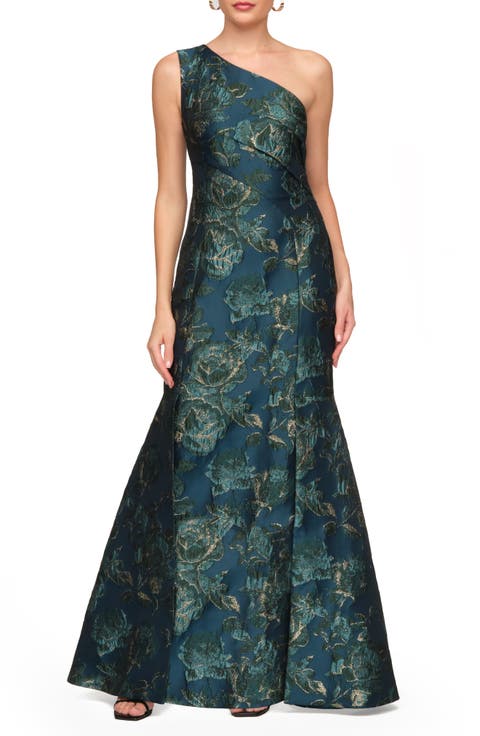 Agnes One-Shoulder Gown