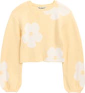 Cotton Emporium Kids' Flower Sweater