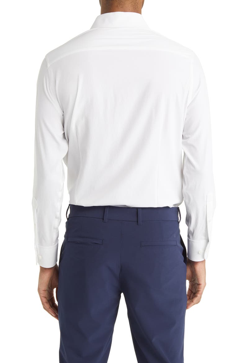 Leeward Solid Button-Up Shirt, Alternate, color, WHITE SOLID